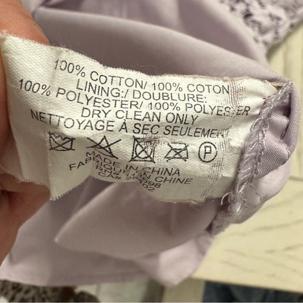 Shoshanna Lilac Floral Mini Dress - Picture 13 of 13